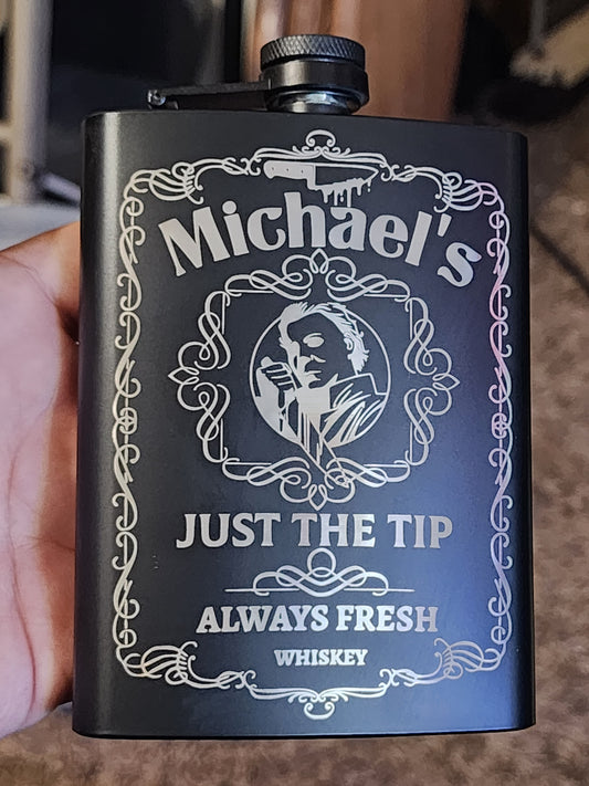 Custom Flask (Michael Meyers)