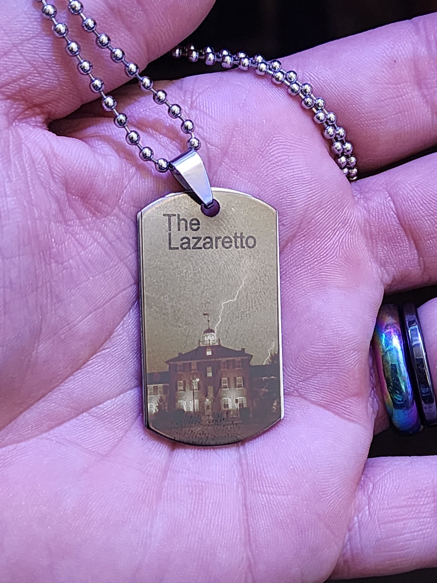 Custom Photo on a Dog Tag!