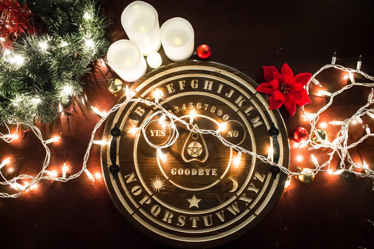 Custom CNC Engraved Spirit Board Serving Tray